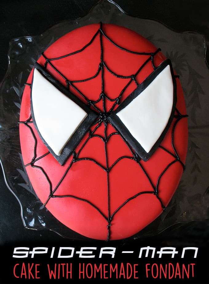 Spider Man Decorated Cake