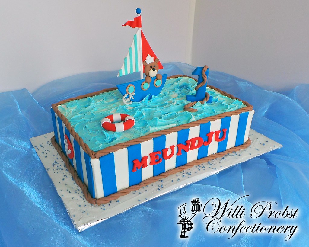 Sailor decorated cake