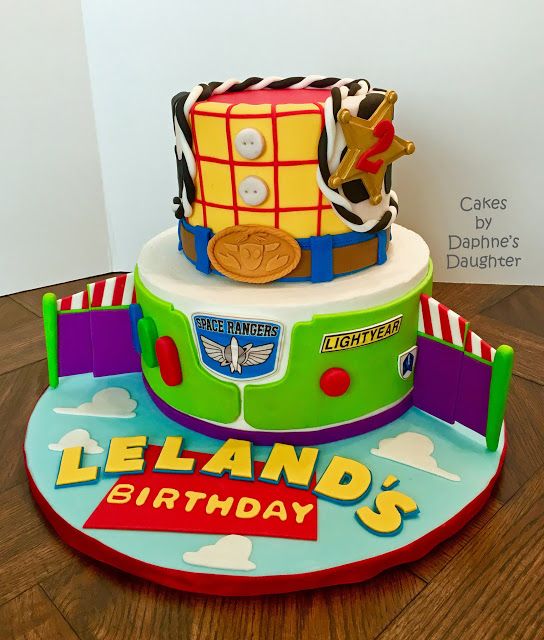 Toy Story Decorated Cake