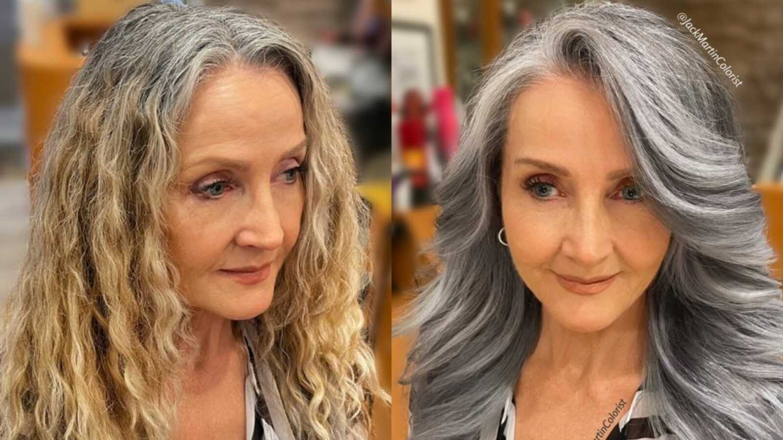 gray hair