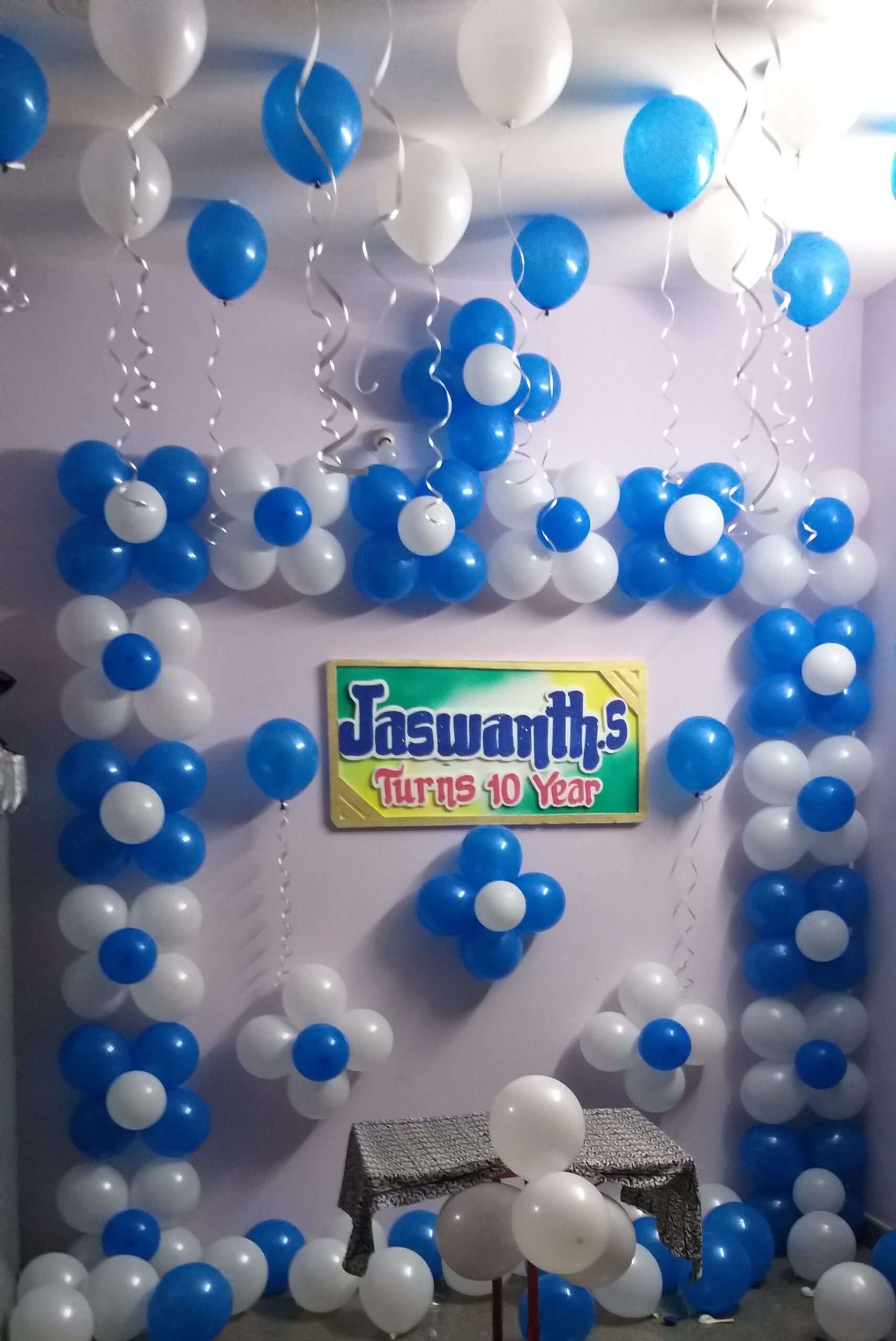 Simple Birthday Decoration