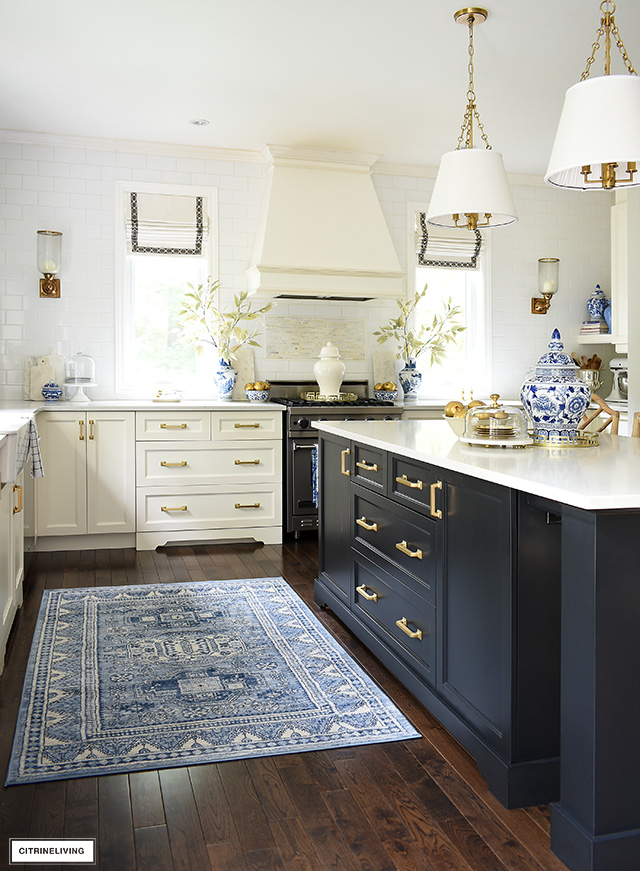 Blue Kitchen Decoration