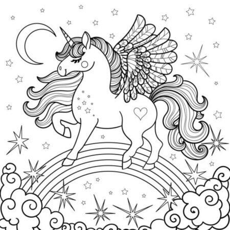 desenho-para-colorir-unicornio