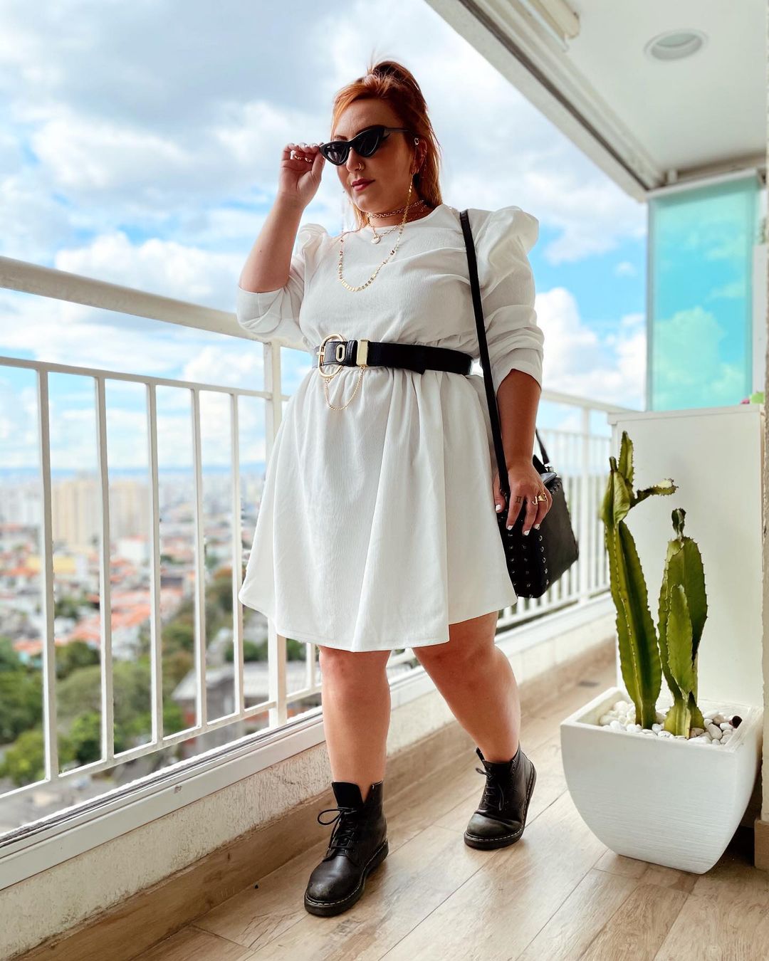 Look com Vestido Branco