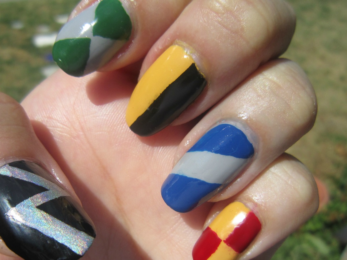 Harry Potter Decorated Nail