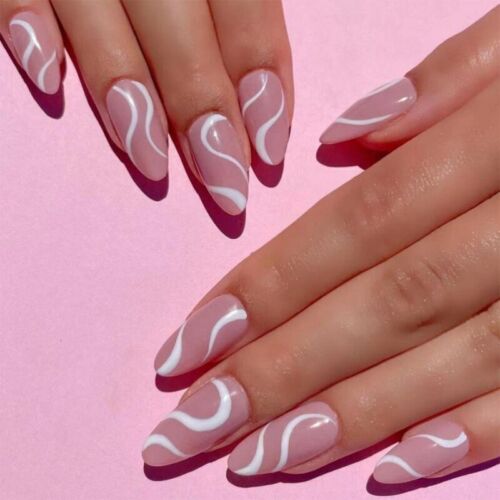 Stiletto Decorated Nail