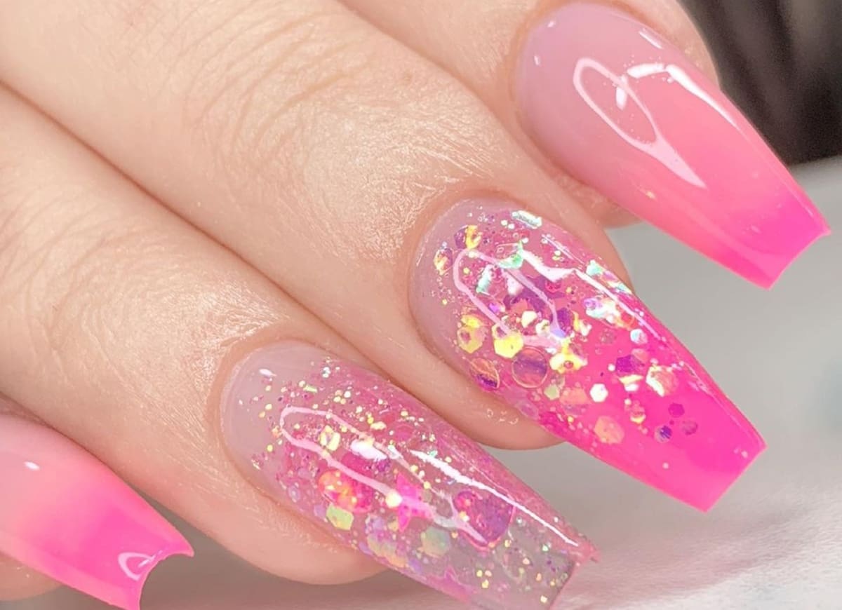 Unhas Decoradas Rosa