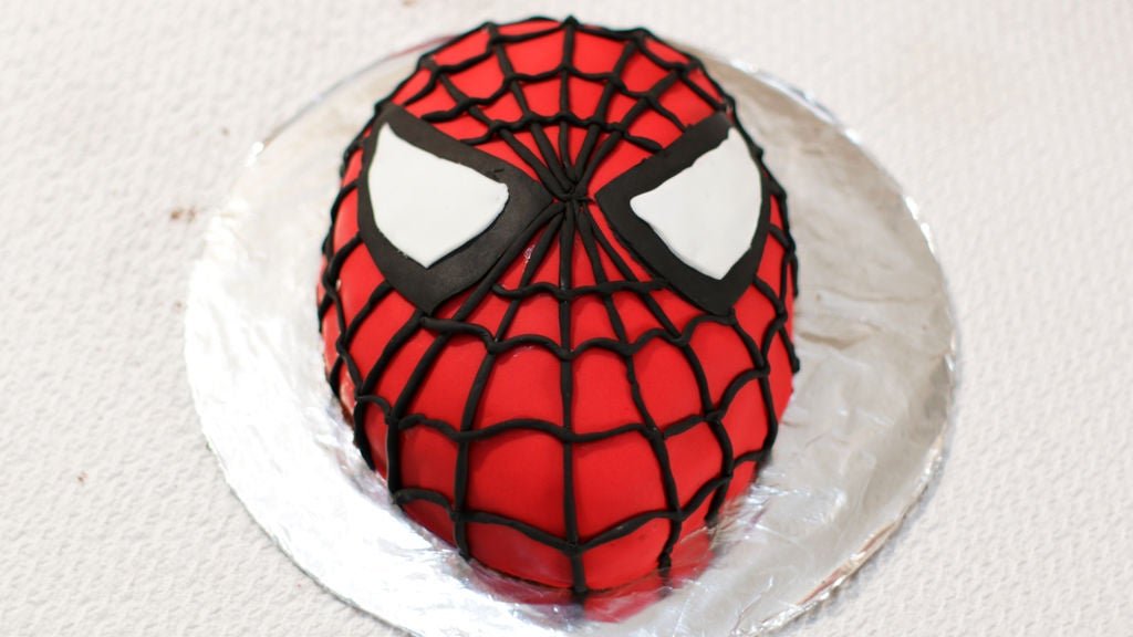 Spider Man Decorated Cake