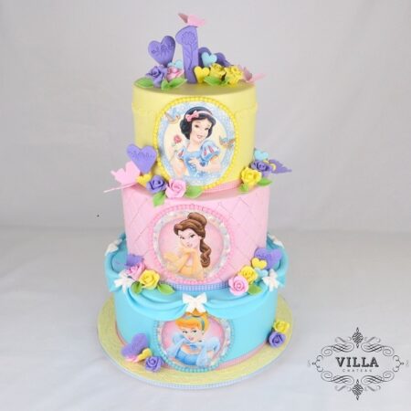 Disney Princess Decorated Cake