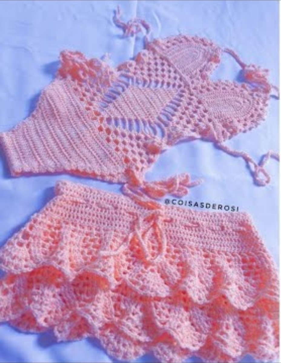 site:elo7.com.br Conjunto Infantil De Croche