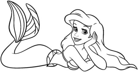 desenho-para-colorir-ariel