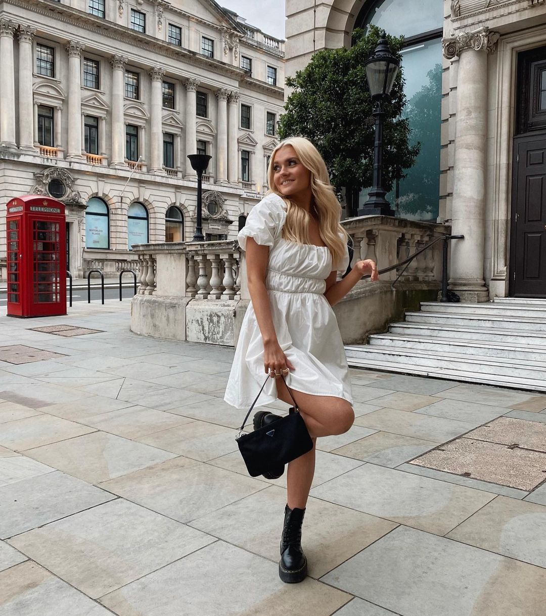 Look com Vestido Branco