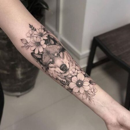 tatuagem-feminina-floral