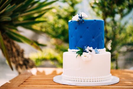 bolo-de-casamento-azul-e-branco