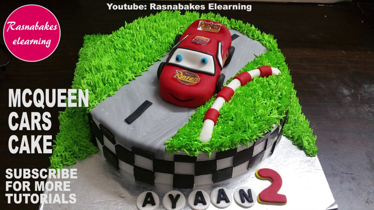 Decorated Car Cake