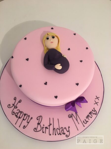 Pregnancy Decorated Cake