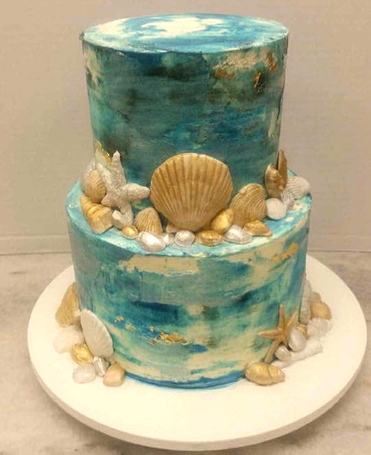 Decorated Sea Cake