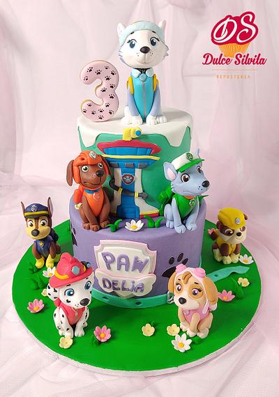 Paw Patrol Decorated Cake