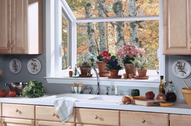 Kitchen Decoration With Window