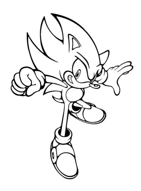 desenho-para-colorir-sonic