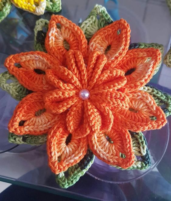 Modelos de Flores De Croche Para Aplicacao