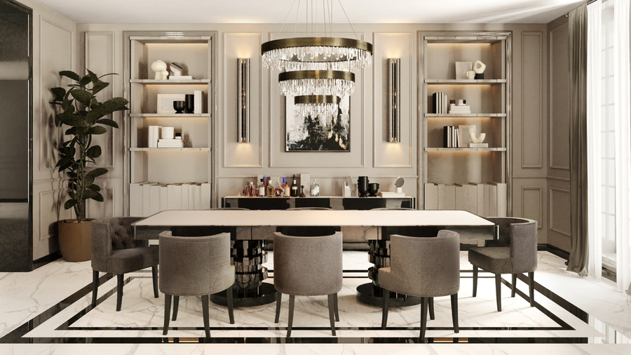 Luxury Dining Room Decoration