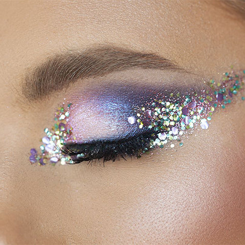 Makeup With Glitter