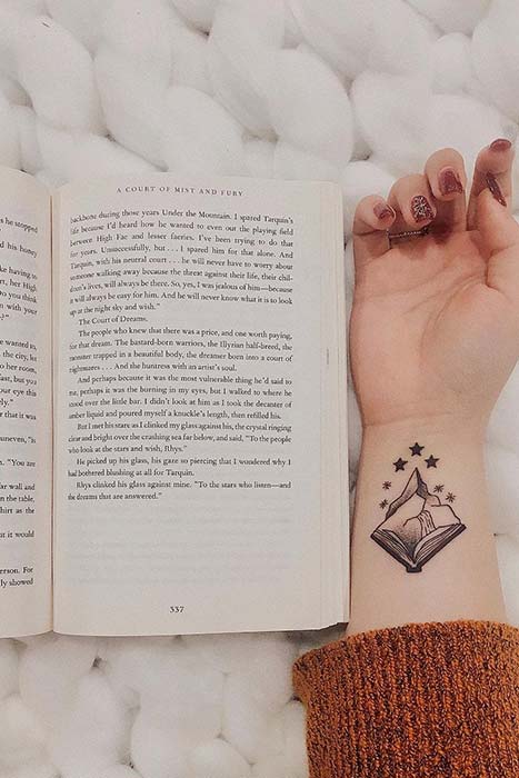 book tattoo