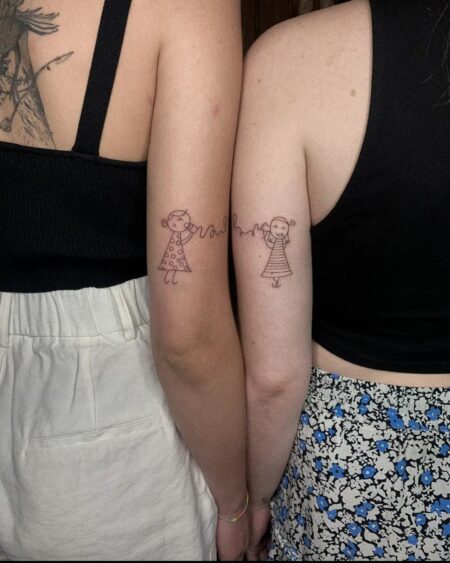 tatuagem-feminina-amigas