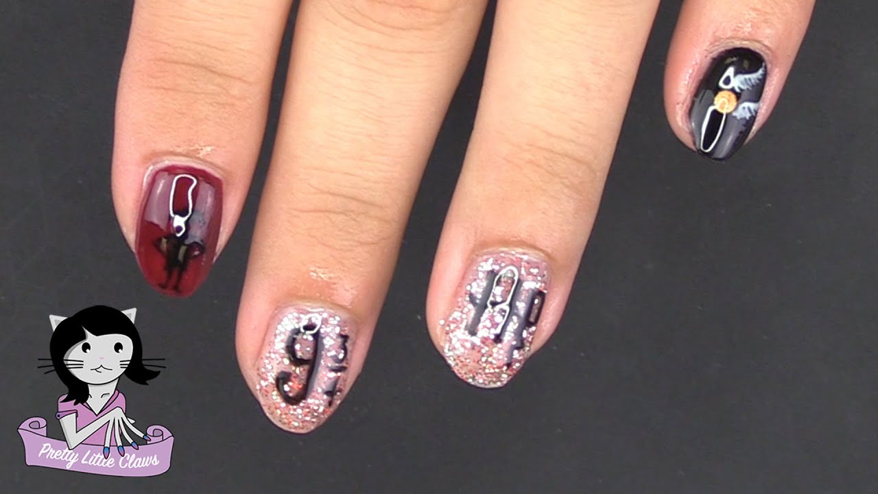 Harry Potter Decorated Nail