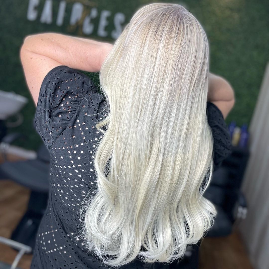 cabelo platinado