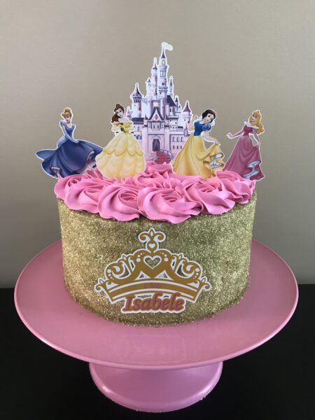 Bolo Decorado Princesas Da Disney