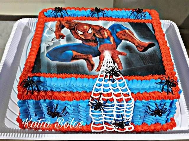 Bolo Do Homem Aranha