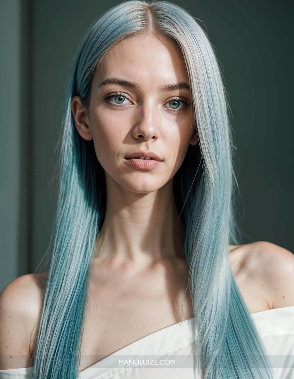 Pastel Blue Hair