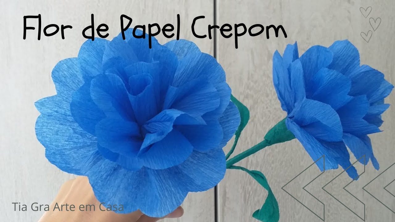 Flor De Papel Crepom