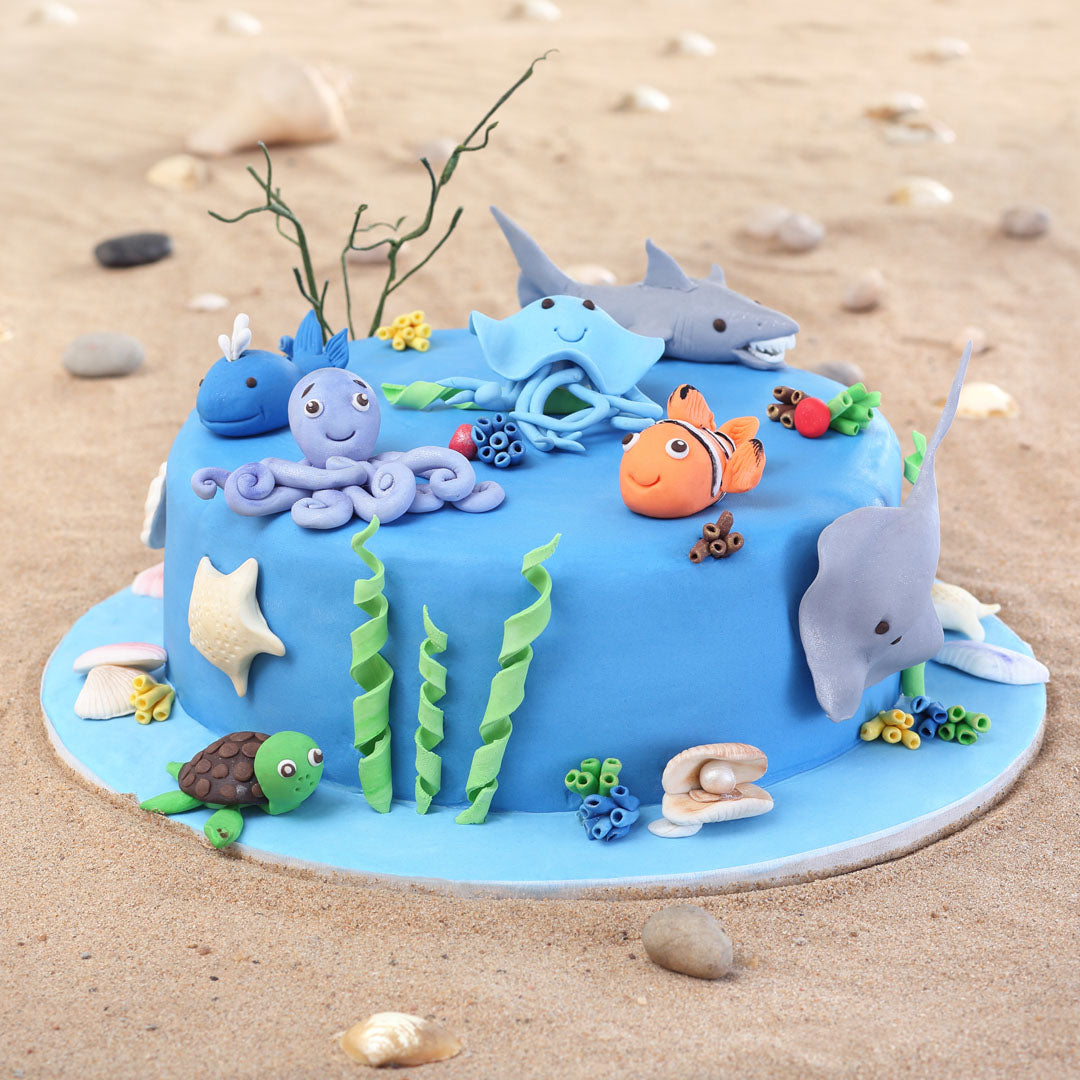 Decorated Sea Cake