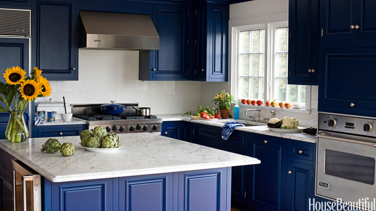 Blue Kitchen Decoration