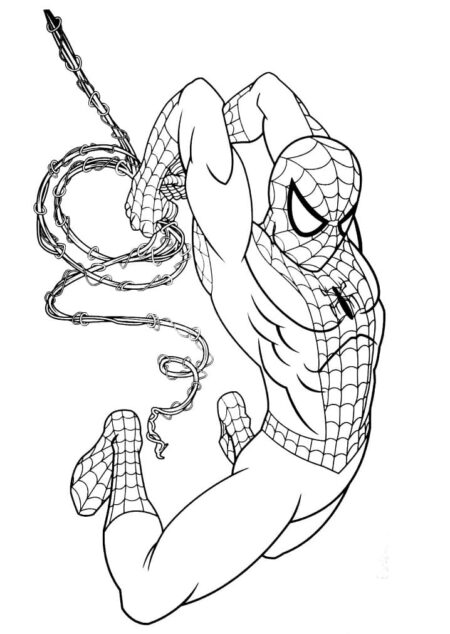 desenho-para-colorir-do-homem-aranha