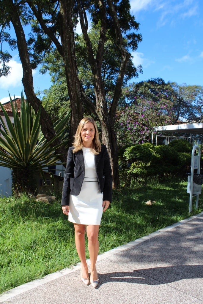 Look com Vestido Branco