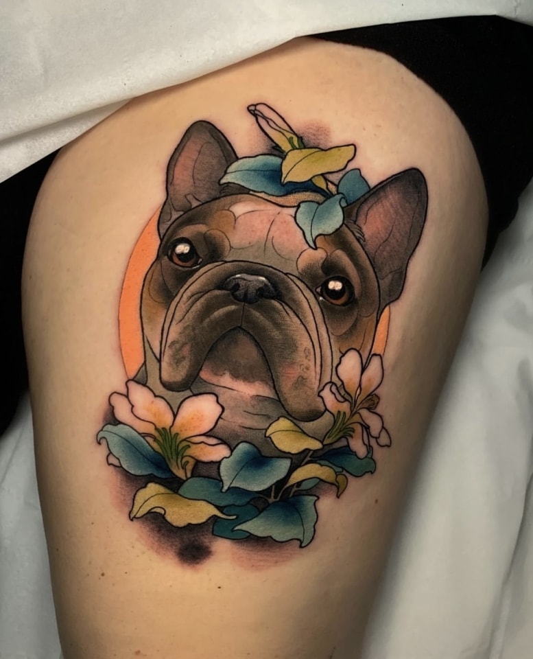 dog tattoo