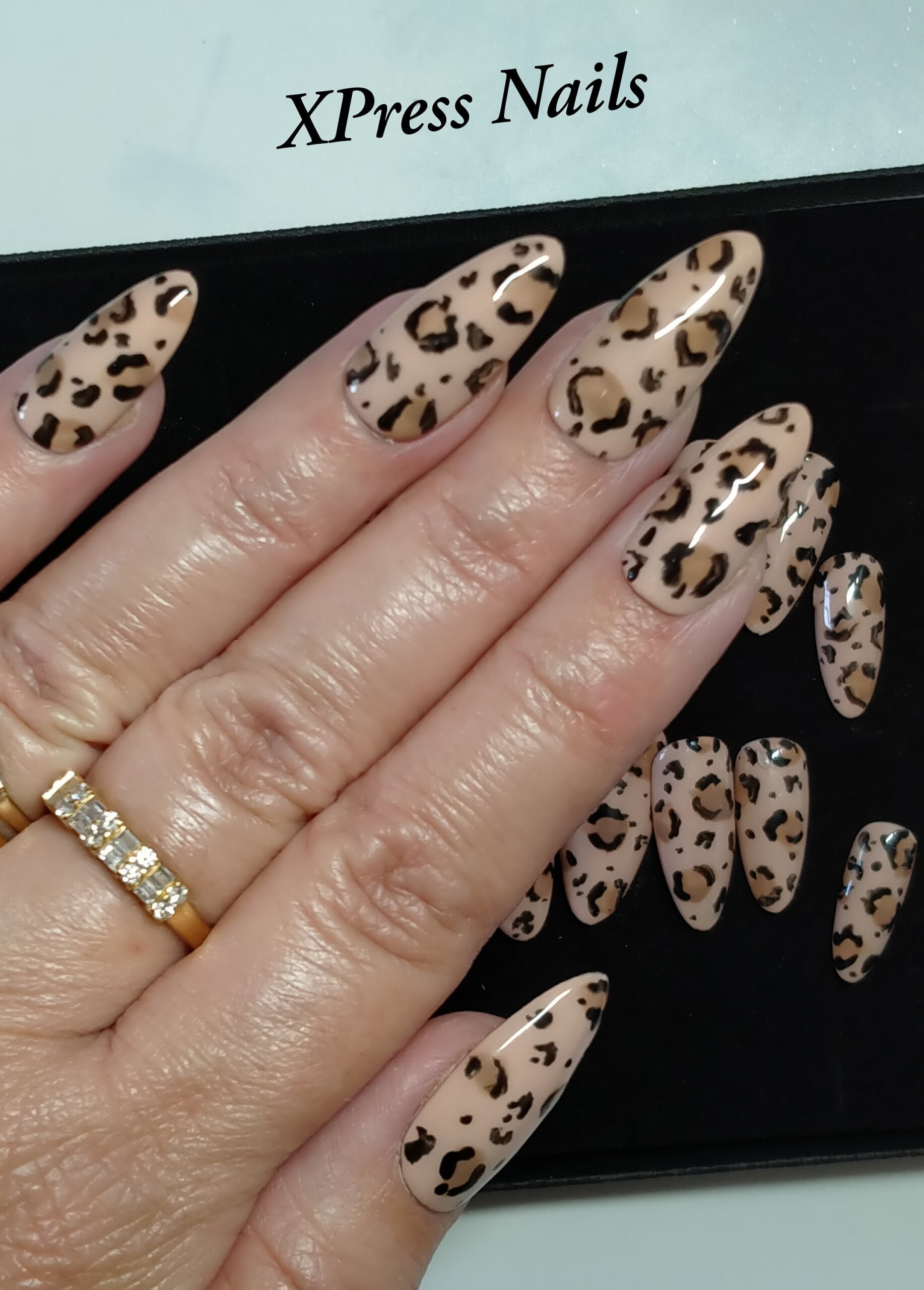 Zebra and Jaguar Decorated Nails