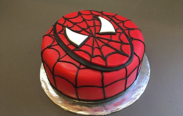 Spider Man Decorated Cake