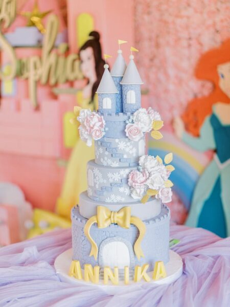 Disney Princess Decorated Cake