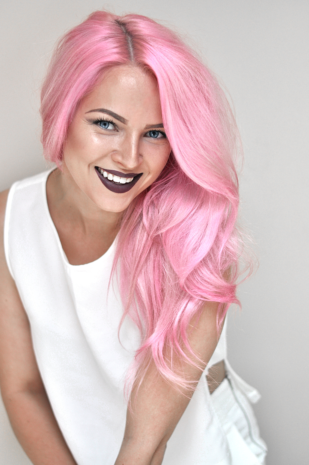 Pink hair