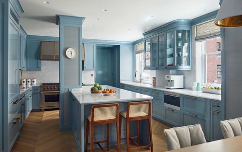 Blue Kitchen Decoration