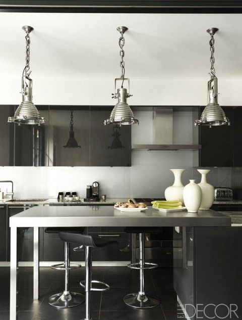 Black And White Kitchen Decoration