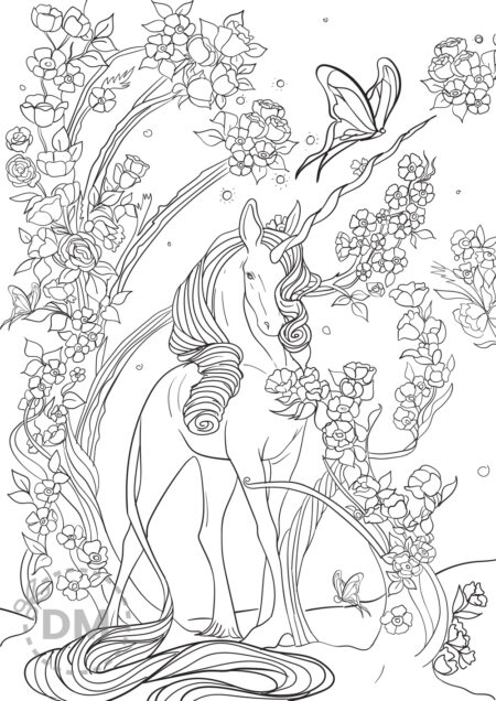 desenho-para-colorir-unicornio