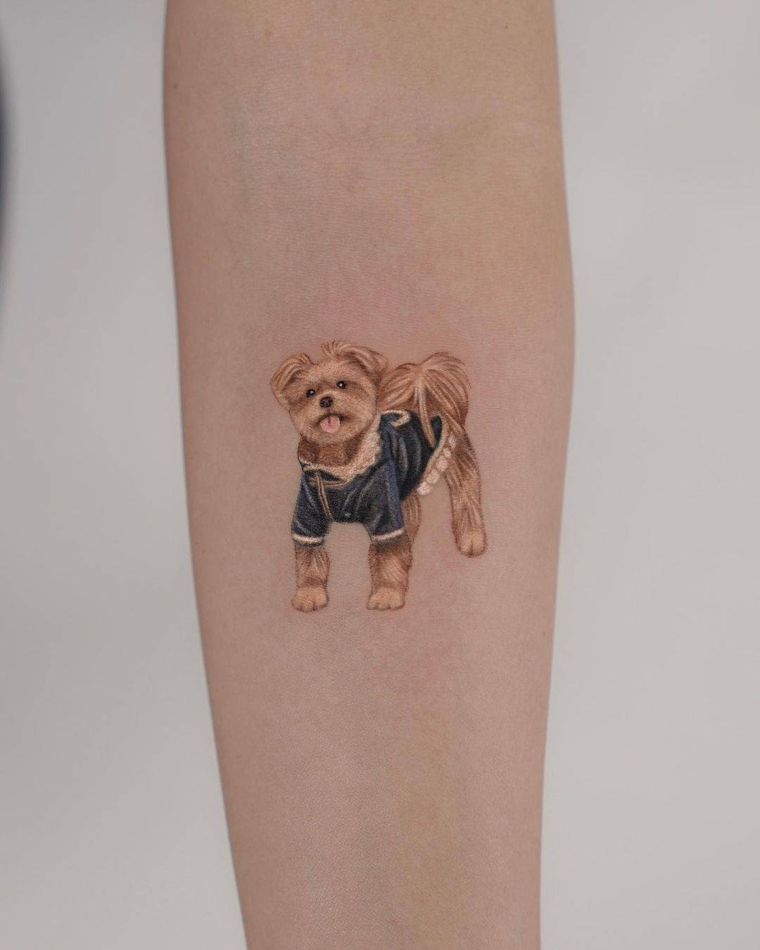 dog tattoo