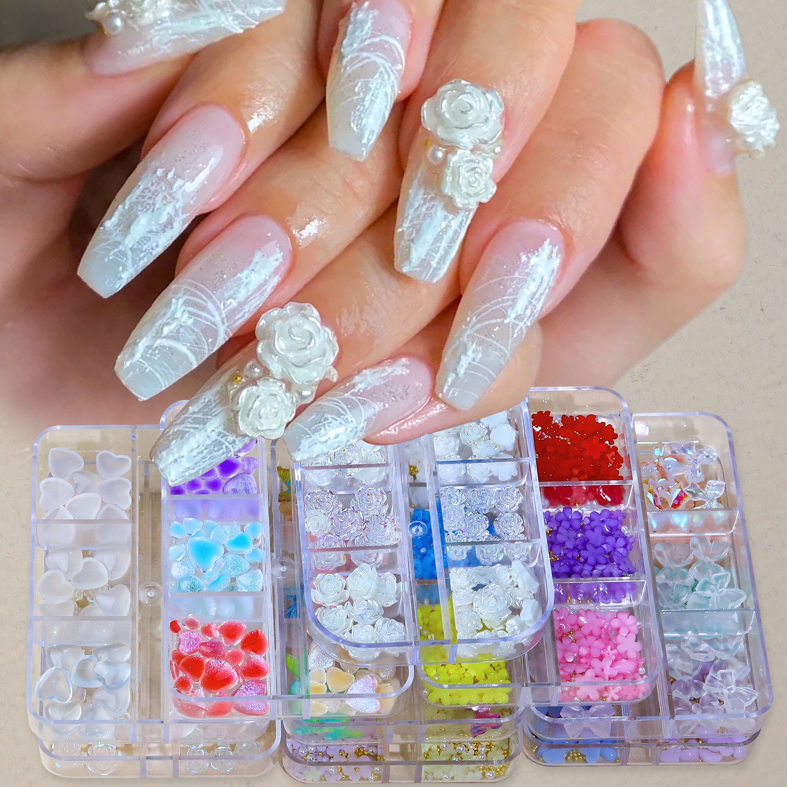 Kawaii Decorated Nails