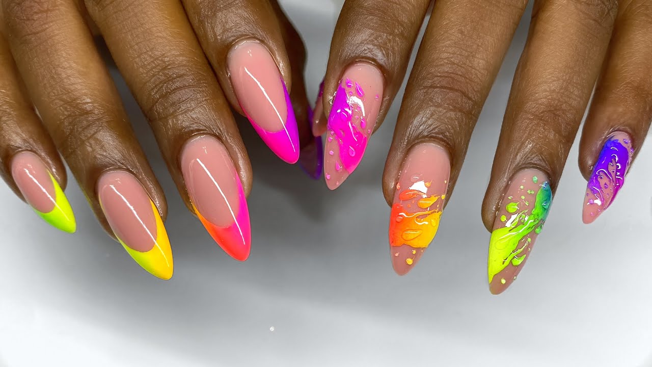 neon nails